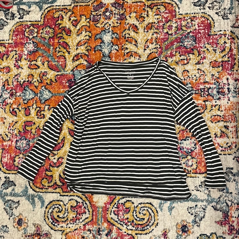 American Eagle Soft & Sexy Striped Shirt